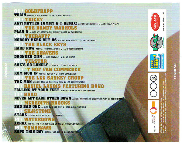 Various : Oorgasm 13 (CD, Comp, Promo)