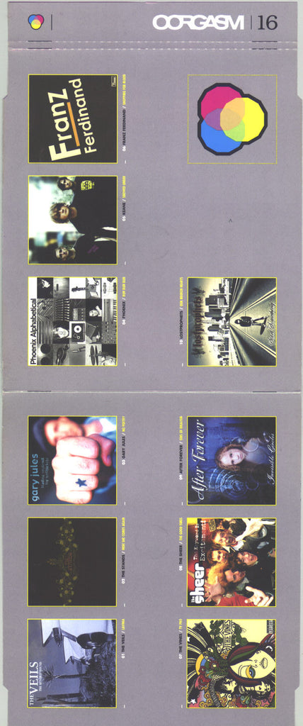 Various : Oorgasm 16 (CD, Comp, Promo)