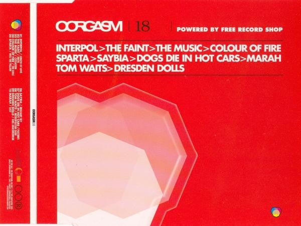 Various : Oorgasm 18 (CD, Comp, Promo)
