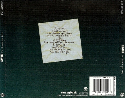 Saybia : The Second You Sleep (CD, Album + CD, EP, Enh + Ltd, RE)
