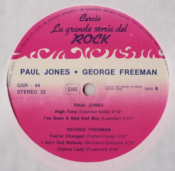 The Capris / Paul Jones / George Freeman : The Capris Paul Jones George Freeman (LP, Comp, Gat)