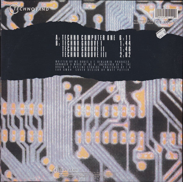 Criminal Touch : Techno Computer 1 (12")