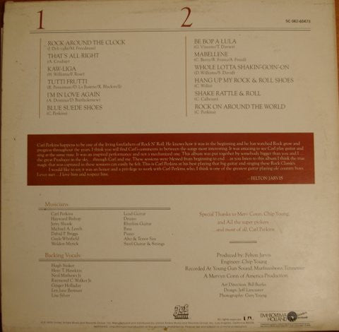 Carl Perkins : Ol' Blue Suede's Back (LP, Album)