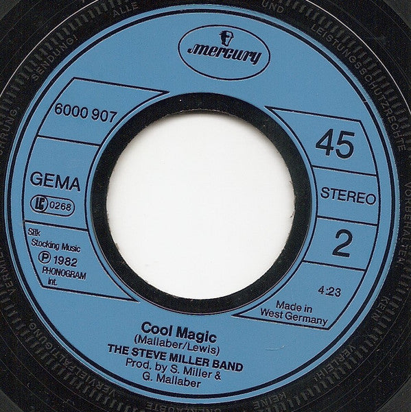 The Steve Miller Band* : Goodbye Love (7", Single)
