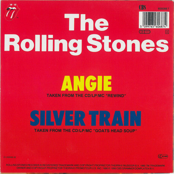 The Rolling Stones : Angie (7", Single, RE)