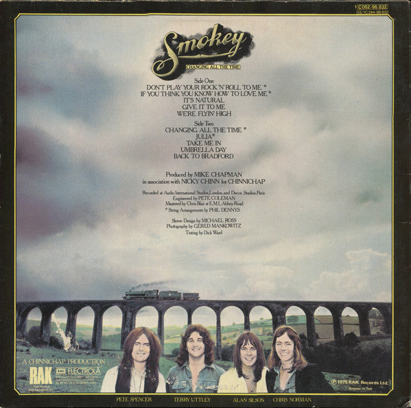 Smokey* : Changing All The Time (LP, Album)