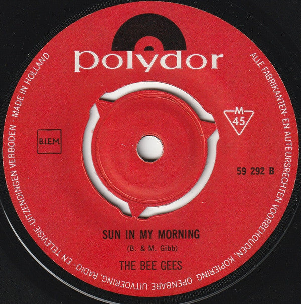 Bee Gees : Tomorrow Tomorrow (7", Single, Mono)