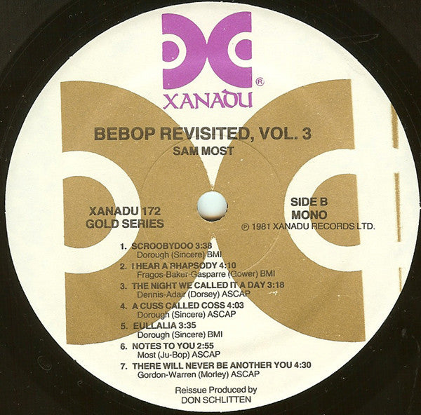 Various : Bebop Revisited, Vol. 3 (LP, Comp)