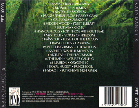 Various : Raindance, Volume 2 (CD, Comp)