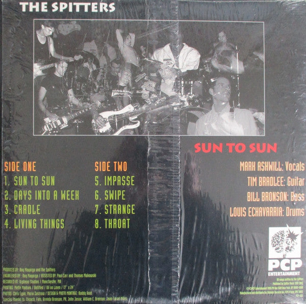 The Spitters : Sun To Sun (LP, Album)