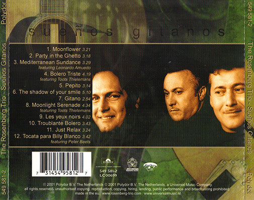 The Rosenberg Trio : Sueños Gitanos (CD, Album)