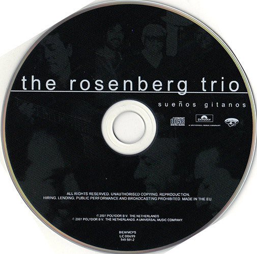 The Rosenberg Trio : Sueños Gitanos (CD, Album)