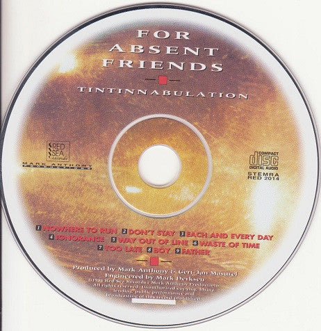 For Absent Friends : Tintinnabulation (CD, Album)