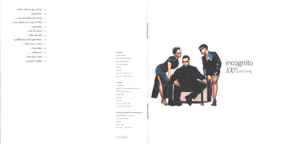 Incognito : 100° And Rising (CD, Album)