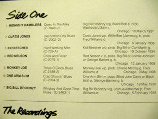 Various : Down In The Alley (Previously Unissued 1934-1942) (LP, Comp, Mono)