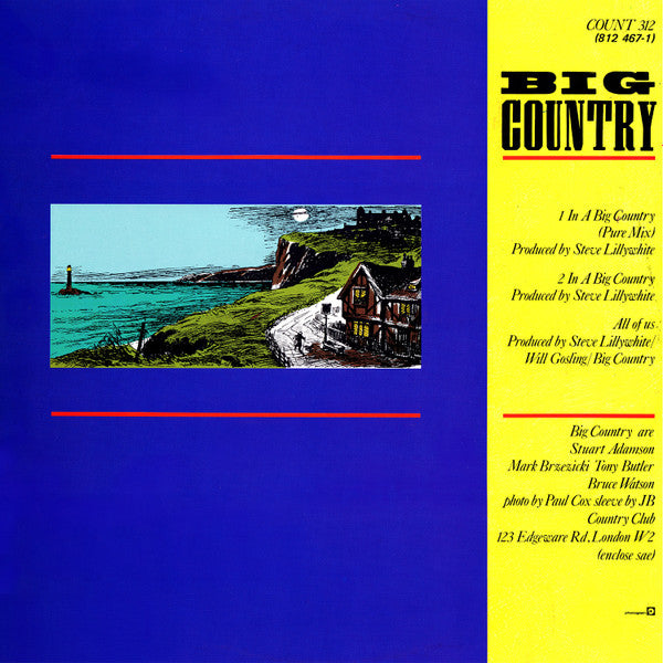Big Country : In A Big Country (12", Single)