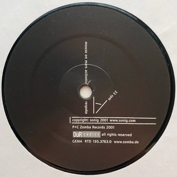 Mouse On Mars : Actionist Respoke (12")