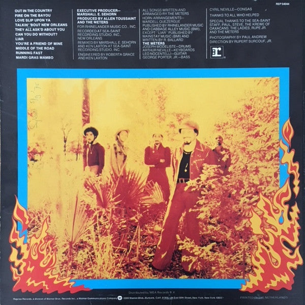 The Meters : Fire On The Bayou (LP, Album)
