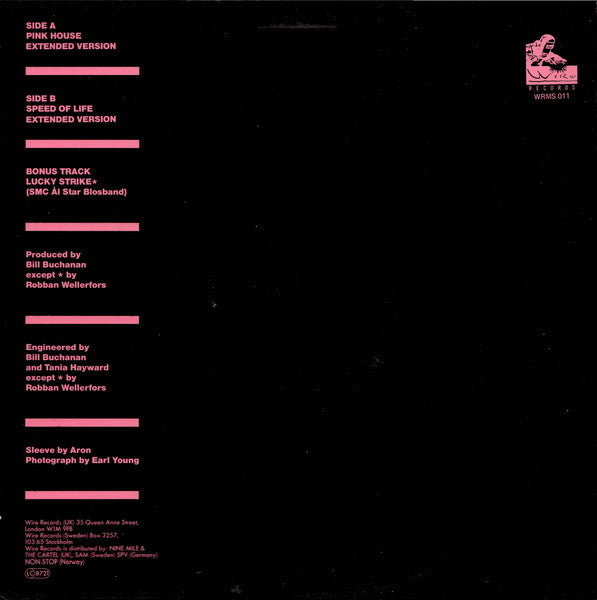 The Leather Nun : Pink House (12", Single)