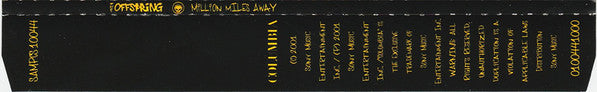 The Offspring : Million Miles Away (CD, Single, Promo)