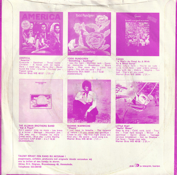 Alice Cooper : Hello Hooray (7", Single)