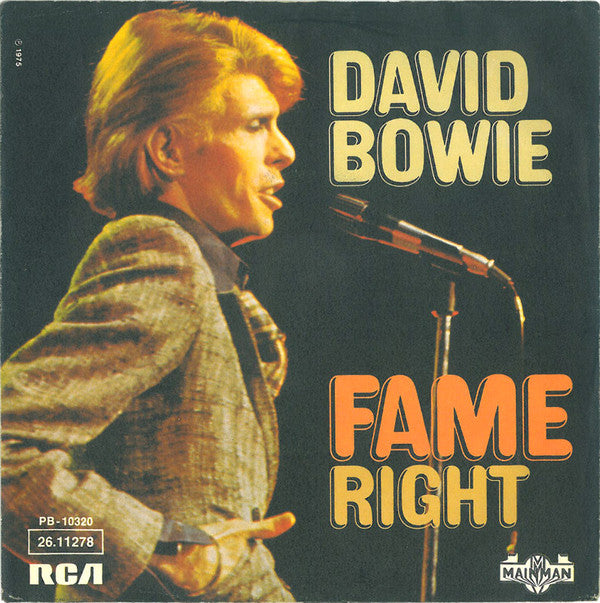 David Bowie : Fame (7", Single)