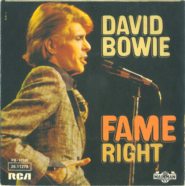 David Bowie : Fame (7", Single)