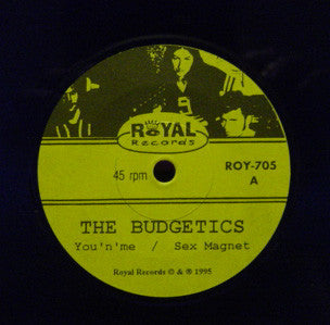 The Budgetics : Sex Magnet (7", EP, Mono, Blu)