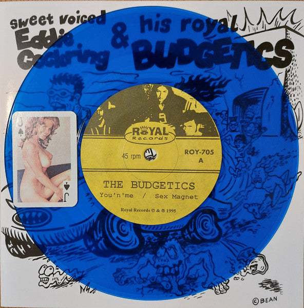 The Budgetics : Sex Magnet (7", EP, Mono, Blu)