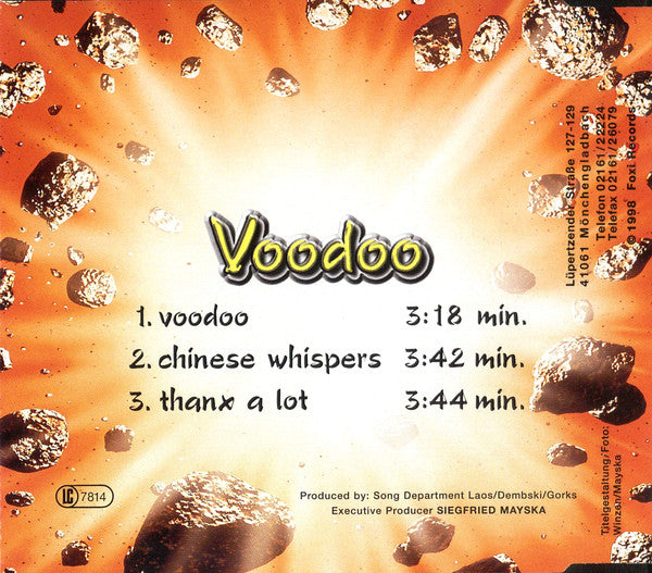 Sweet Lies (2) : Voodoo (CD, Single)