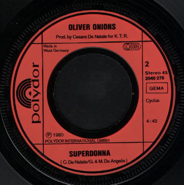 Oliver Onions : Santa Maria (7", Single)