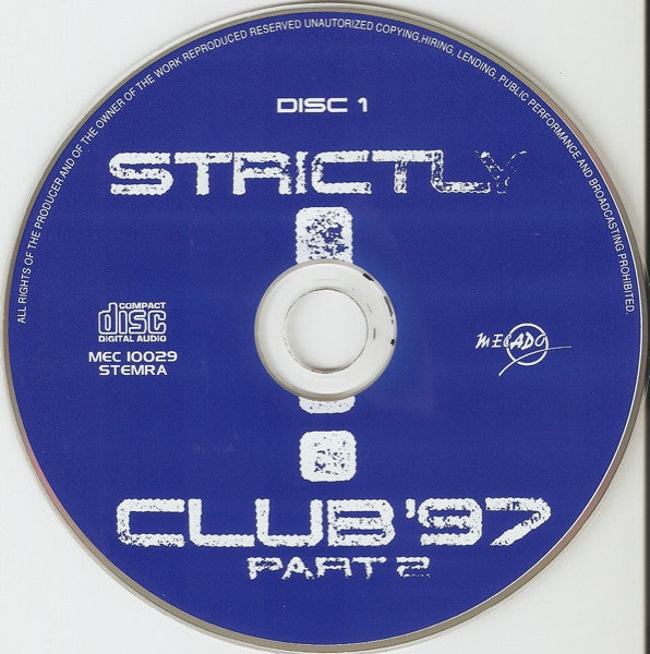 Various : Strictly Club '97 Part 2 (2xCD, Comp, Mixed)