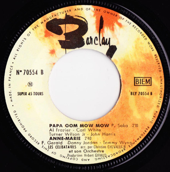 Les Célibataires : Le Five (7", EP)