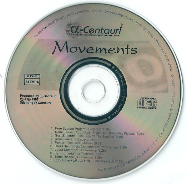 Various : Movements (CD, Comp)