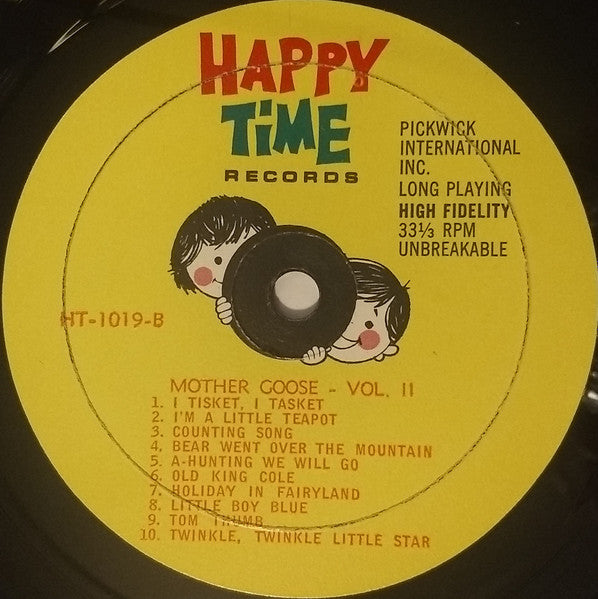 Unknown Artist : Mother Goose Favorites Volume II (LP, Album, Mono)