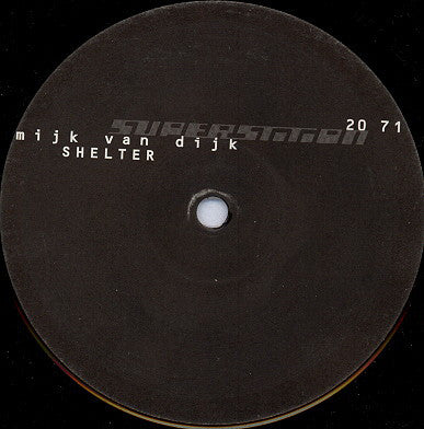 Mijk Van Dijk : Shelter (12")