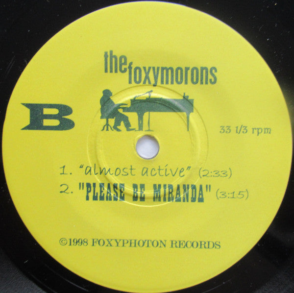 The Foxymorons : The Silver Leaves E.P. (7", EP, Num)