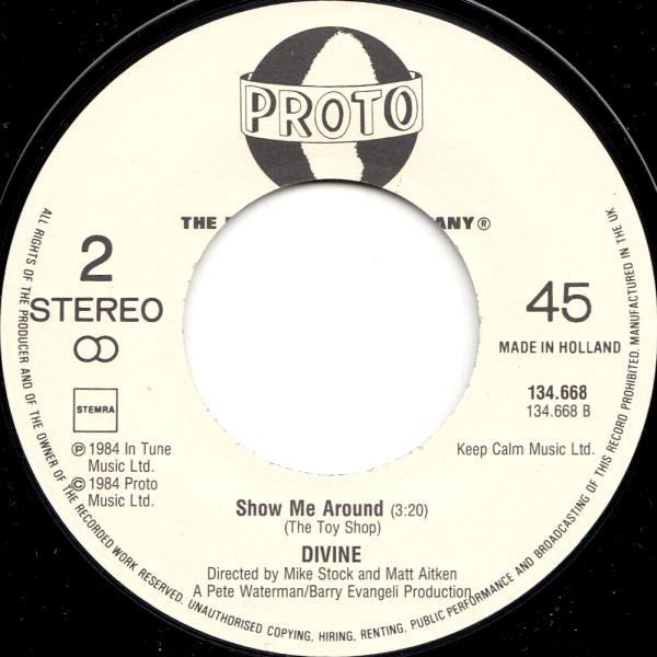 Divine : I'm So Beautiful (7", Single)