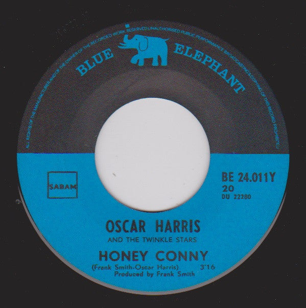 Oscar Harris And The Twinkle Stars : Honey Conny (7", Single)