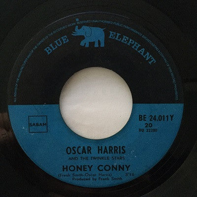Oscar Harris And The Twinkle Stars : Honey Conny (7", Single)
