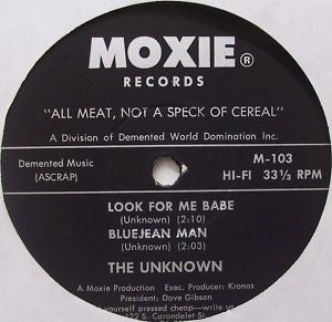 Unknown Artist as The Unknown / The Chocolate Watchband : Look For Me Babe (7", EP, MP)