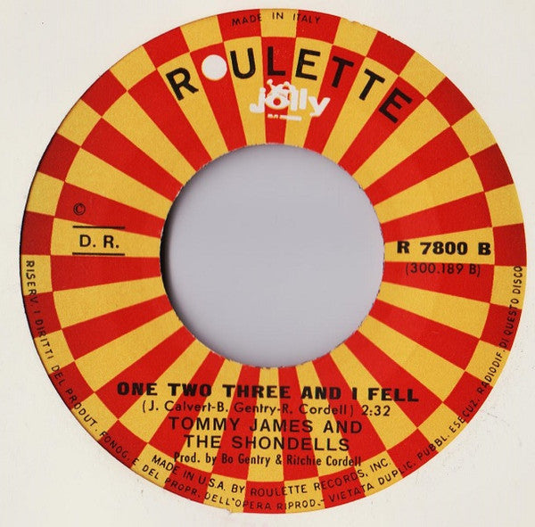 Tommy James & The Shondells : Mony Mony (7")