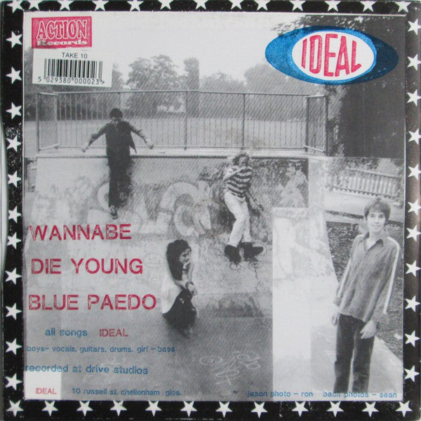 Ideal (10) : Wannabe (7", Blu)