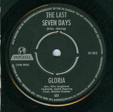 Unit Gloria : The Last Seven Days  (7", Single)