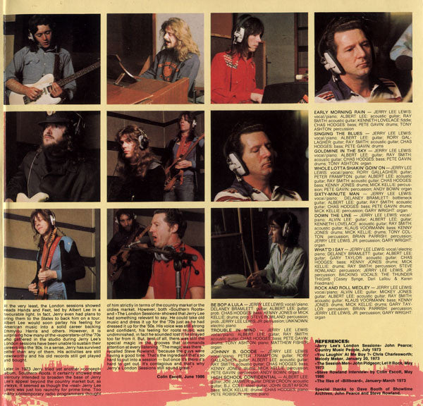 Jerry Lee Lewis : The Complete Session Recorded In London With Great Guest Artists, Vol. 2 (LP, Album)