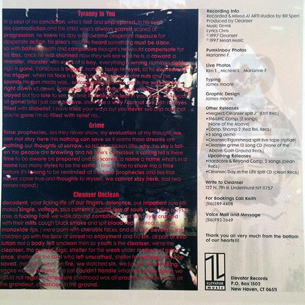 Cleanser : Unclean (7")