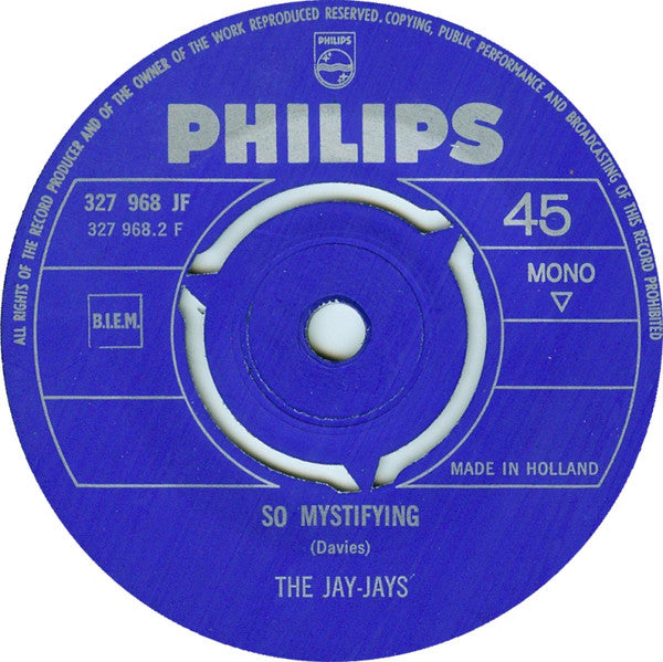 Jay-Jays : Baldheaded Woman (No Sugar In My Coffee) / So Mystifying (7", Single, Mono, Pho)