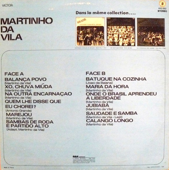 Martinho Da Vila : Batuque Na Cozinha (LP, Album)