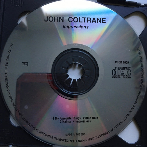 John Coltrane : Impressions (CD, Album, RE)