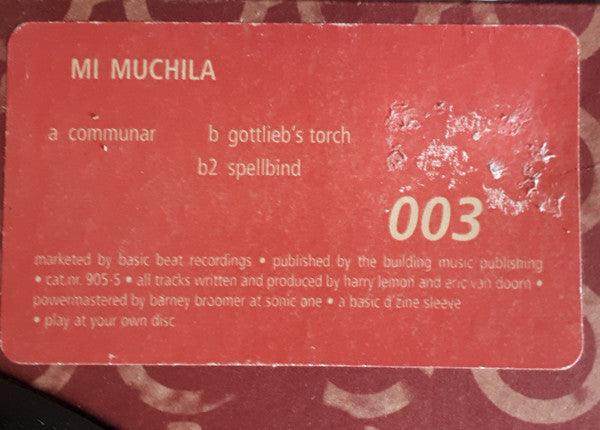 Mi Muchila : Communar (12")
